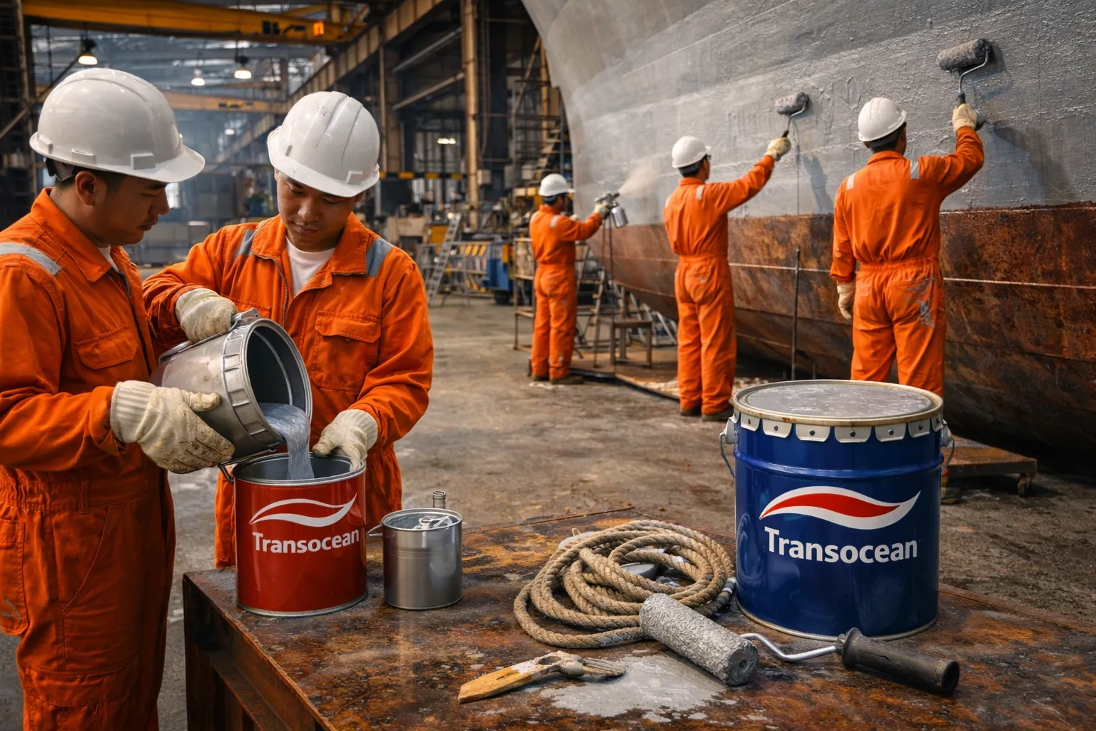 TransOcean anti-corrosion paint supplier in UAE