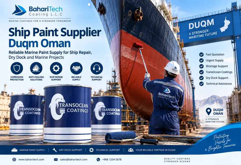 Ship Paint Supplier Duqm Oman