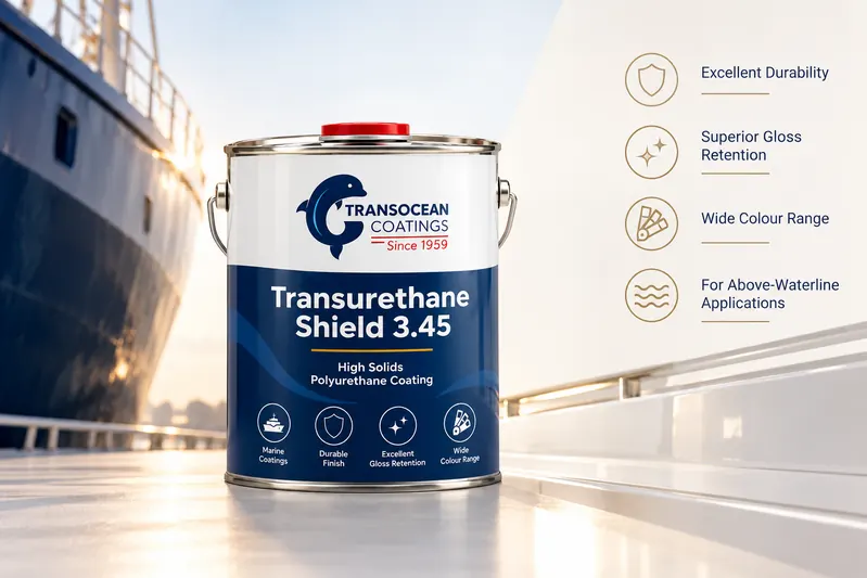 Transurethane Shield 3.45 (TO 3.45) high solids polyurethane coating