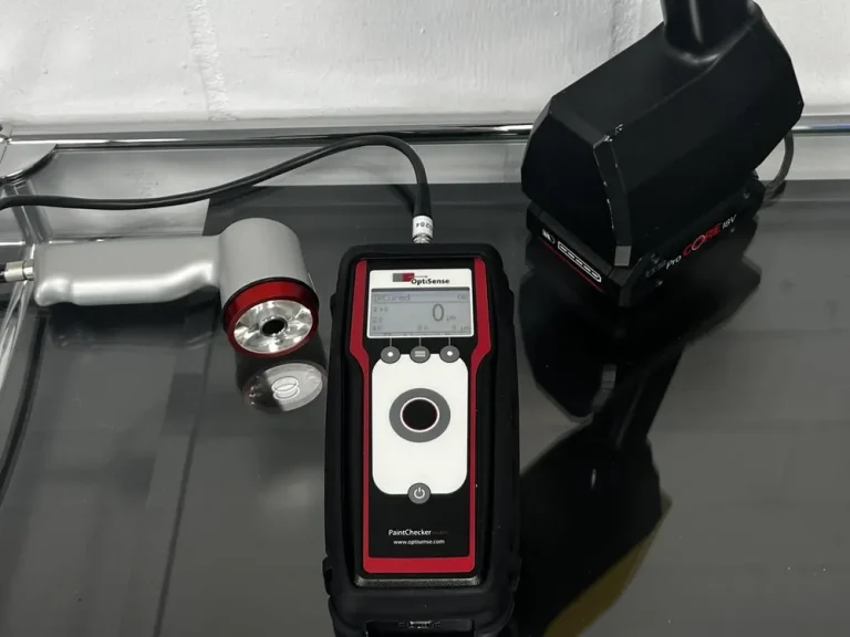 Marine coating DFT inspection with a coating thickness gauge