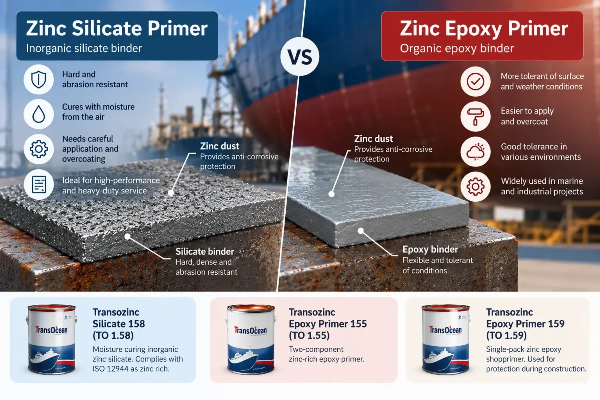 zinc epoxy vs-zinc silicate under